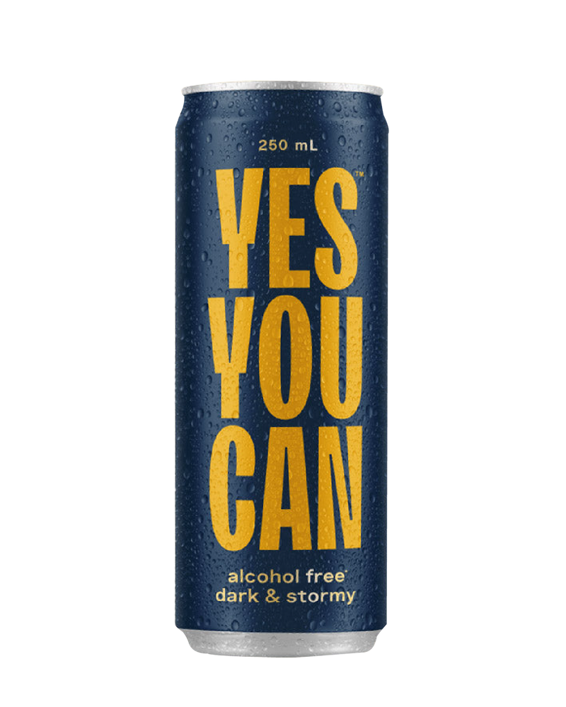 Yes You Can Drinks Non Alcoholic Dark & Stormy -250mL