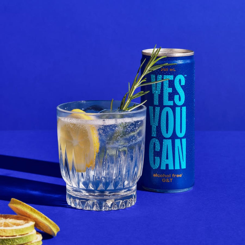 Yes You Can Drinks Non Alcoholic G & T  -  250mL