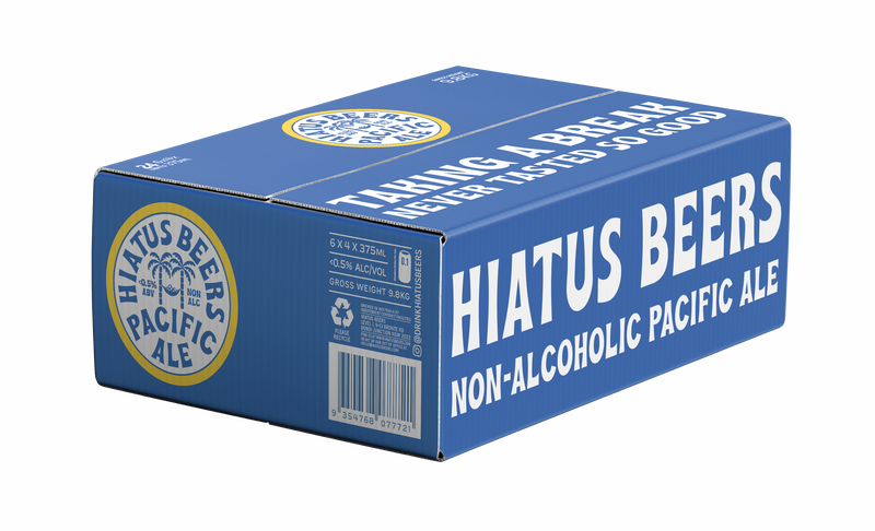 Hiatus Pacific Ale Beer - Non Alcoholic 375mL
