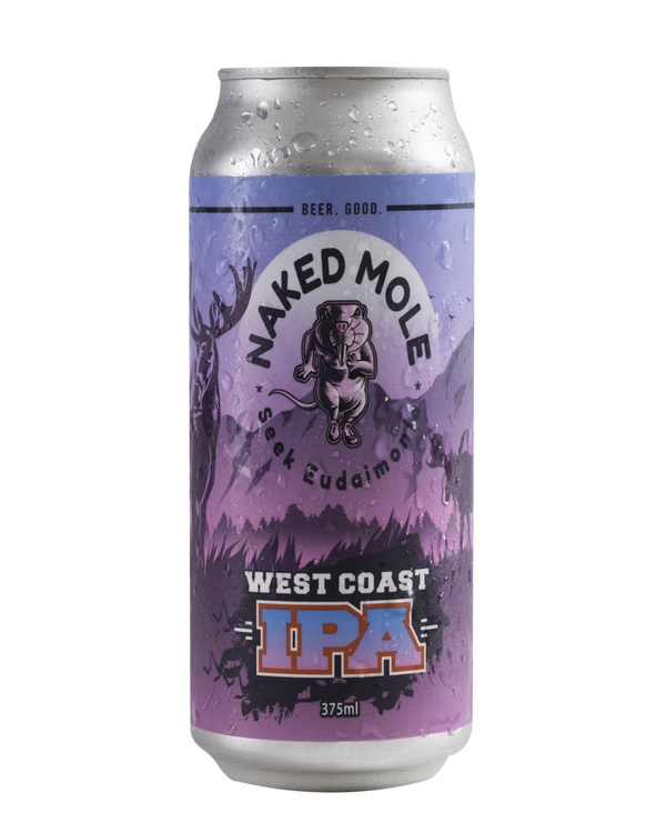 Naked Mole West Coast IPA - Non Alcoholic 375ml