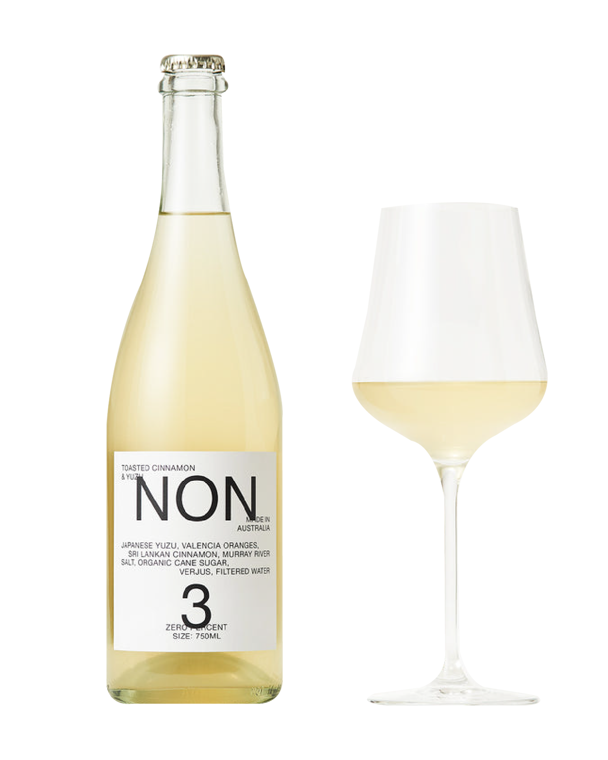 NON3 Toasted Cinnamon & Yuzu - 750mL