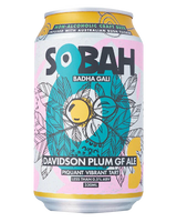 SOBAH Davidson Plum Gluten Free Ale Beer - Non Alcoholic 330mL