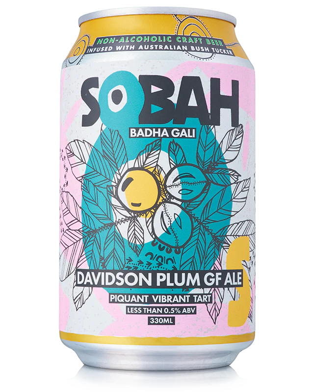 SOBAH  Non Alcoholic Davidson Plum Gluten Free Ale - 330mL