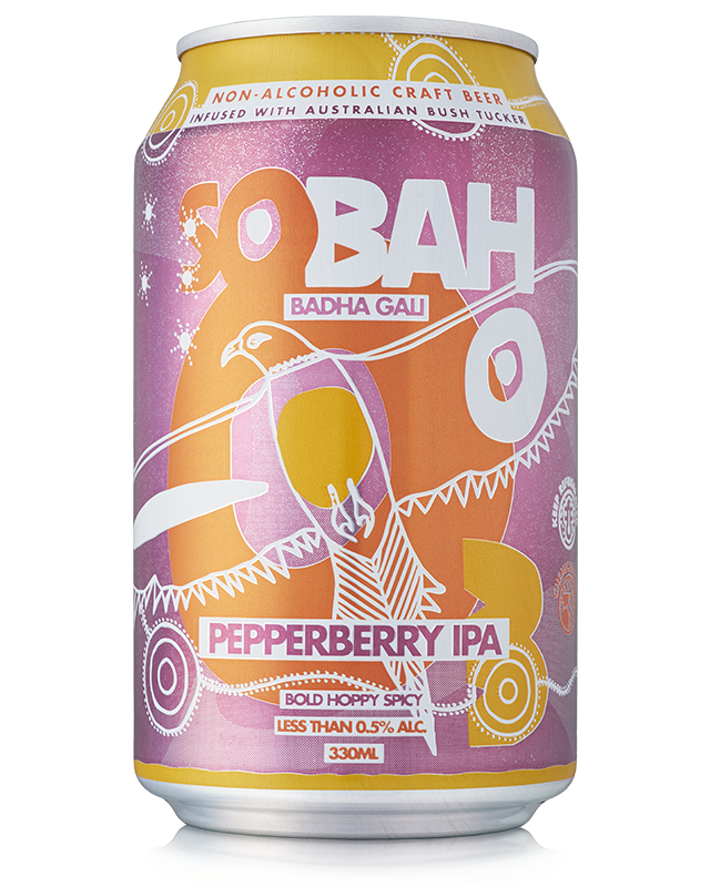 SOBAH #3 Pepperberry IPA Beer - Non Alcoholic 330mLl