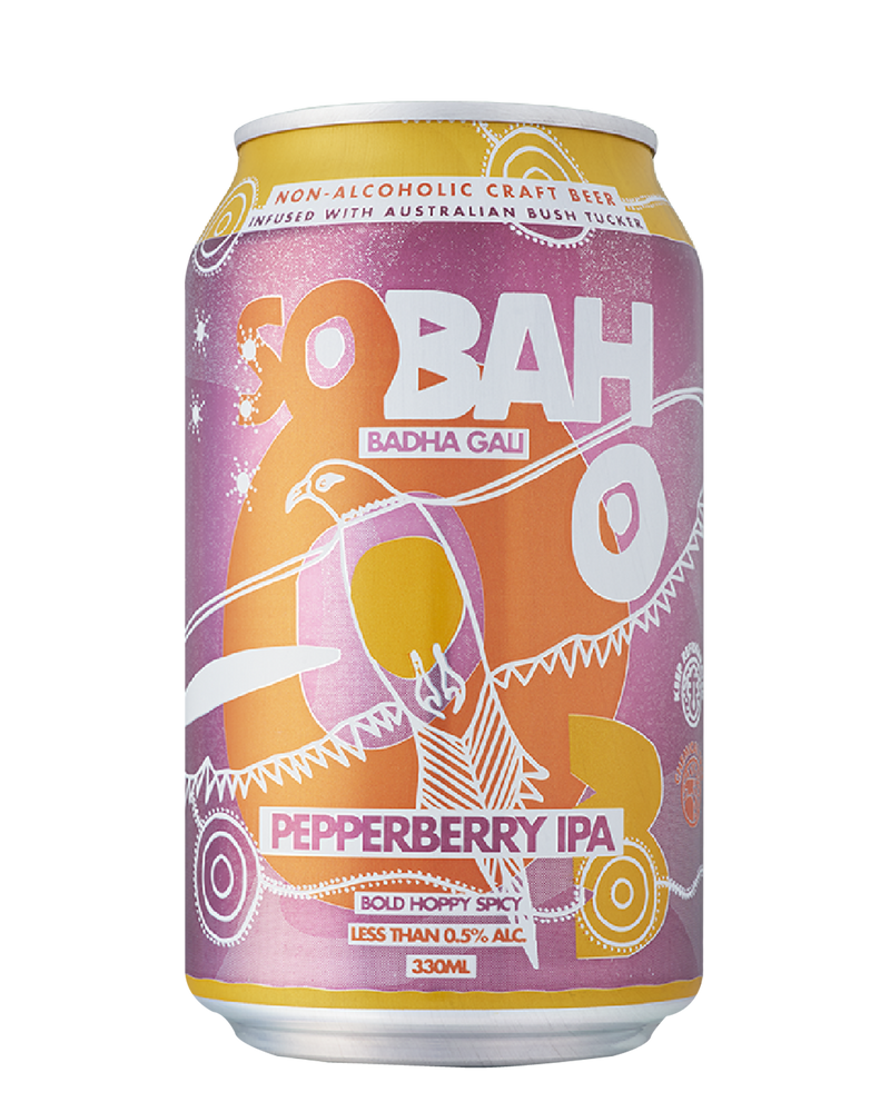 SOBAH #3 Pepperberry IPA - Non Alcoholic 330mL