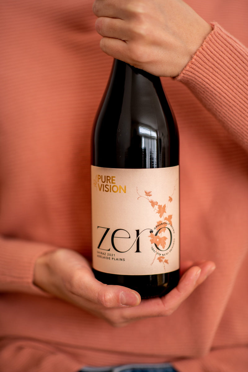 Pure Vision Zero Shiraz - Non Alcoholic 750mL