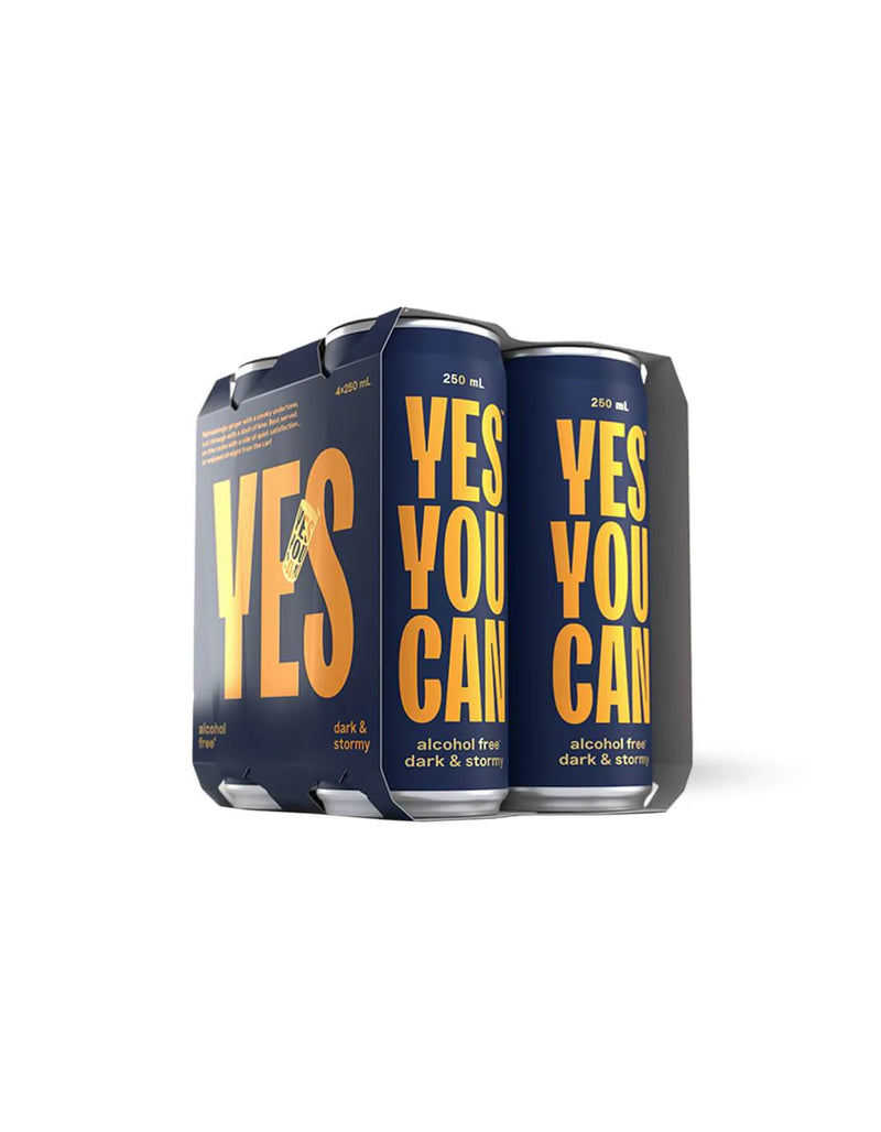 Yes You Can Drinks Non Alcoholic Dark & Stormy -250mL