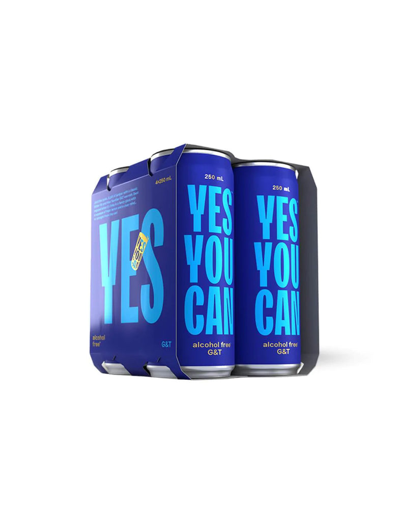 Yes You Can Drinks Non Alcoholic G & T - 250mL – The Non Alcoholic Club